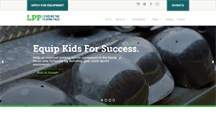 Desktop Screenshot of levelingtheplayingfield.org